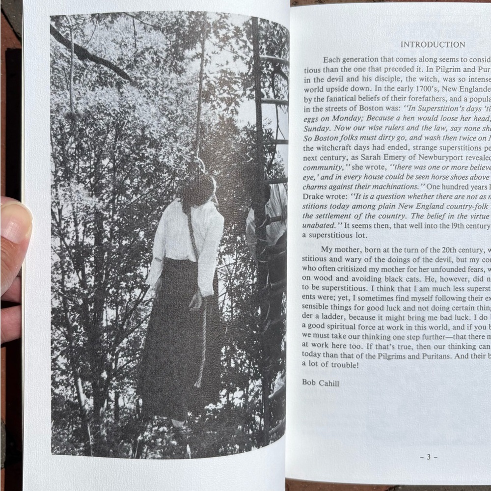 1990 Olde New England's Strange Superstitions Witches Black Magic Salem MA Devil - Picture 4 of 10